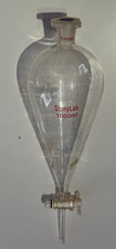 Stonylab Conical Separatory Funnel w/Plastic Stopper PTFE Stopcock, 1000ml