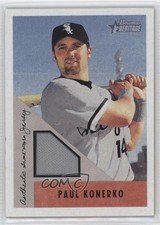 2002 Bowman Heritage Relics Paul Konerko #BH-PK 0q7i