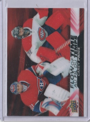 Carey Price #NT-18 2022 Upper Deck Tim Hortons Flow of Time card