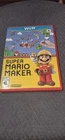 Super Mario Maker (Nintendo Wii U, 2015) - Game and Case, No Manual