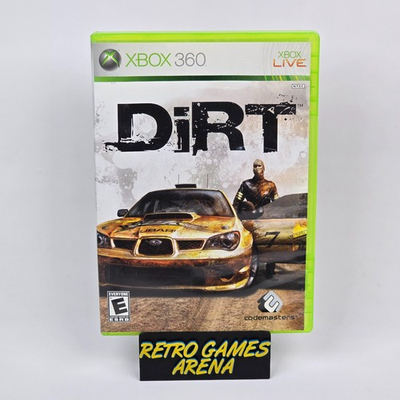#ad #ad DiRT Xbox 360 Case amp; Disc $11.95