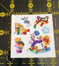 Vintage Stickers Sandylion Disney Winnie The Pooh Snowman Mini Prism Sticker Mod