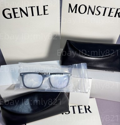 GentleMonster Sunglasses Zin 01 Black -titanium Frame Clear Lenses