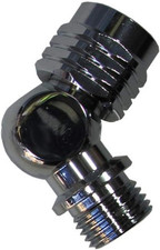 Scuba Diving 110-Degree Swivel Adaptor 9/16-18 UNF-2B UNF-2A LP Hose Regulator