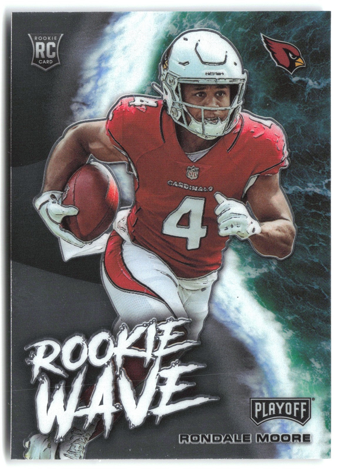 2021 Panini Playoff #RW-RMO Rondale Moore Rookie Wave
