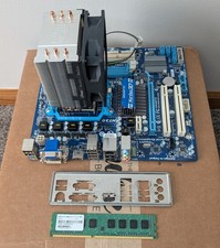 Gigabyte GA-880GM-D2H AM3 MicroATX Motherboard w/ AMD Phenom II X4 & 4GB DDR3