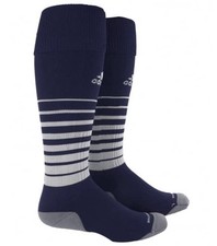ADIDAS Team Speed OTC Soccer Socks Navy Blue White Mens S Fits Youth Shoes 13c-4
