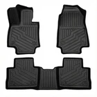 Floor Mats for Toyota RAV4 RAV-4 2019-2025 TPE Odorless Protection, Waterproof
