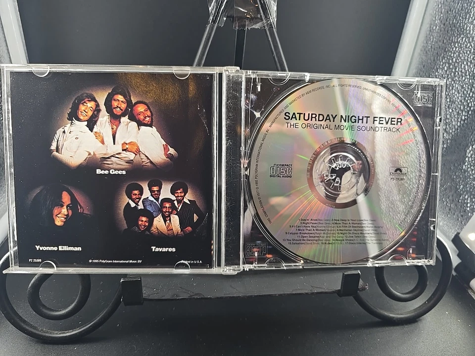 Saturday Night Fever Soundtrack 1995 Polygram Records BMG Music CD Very Good - Image 3 of 4