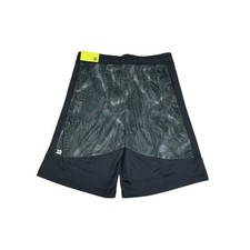 All In Motion Kids Boys Athletic Court Shorts Black White Stripe Activewear LG