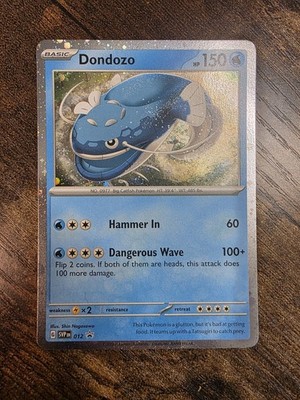Dondozo - 012 (Cosmos Holofoil) 012 Sv: Scarlet & Violet Promo Cards Holo