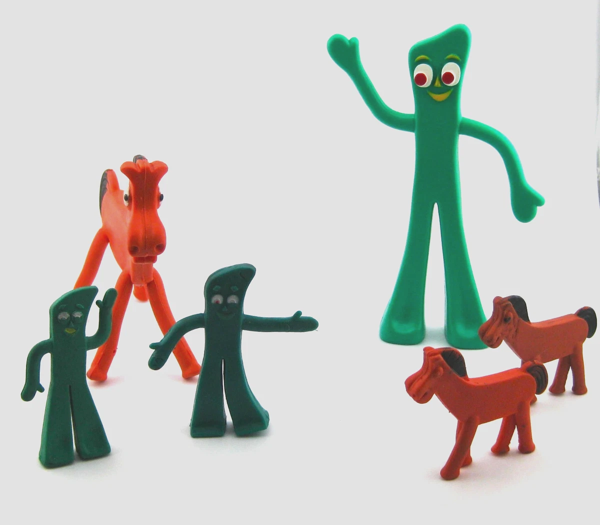Gumby Cartoon & TV Character Action Figures 1960-1969 Time Period
