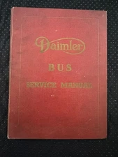 Daimler Bus Mks 1 2 4 Commercial Maintenance Service Manual Handbook