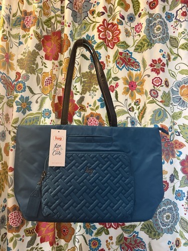 Lug Arpeggio Ocean Blue Tote NWT