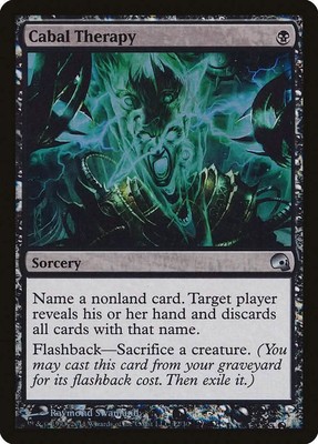 Cabal Therapy [Premium Deck Series: Graveborn] Foil Near Mint