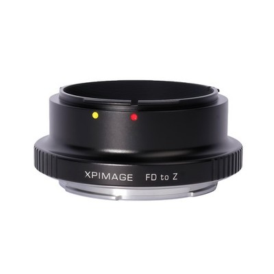 XPimage Lens Adapter for FD mount Lens to Nikon Z ZFC Z5 Z6 Z7 Z8 Z30 Z50 Camera