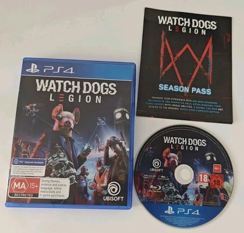 Watch Dogs: Legion - Standard Edition (Sony PlayStation 4, 2020) Free Postage