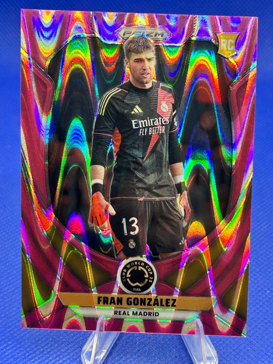 2025 Prizm FIFA Club World Cup Fran Gonzalez #161 Pink Seismic