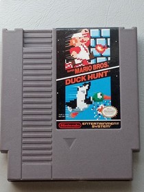 Nintendo NES Super Mario Bros. / Duck Hunt, Hogans Alley with Zapper 