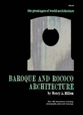 Baroque and Rococo Architecture Paperback Henry A. Millon