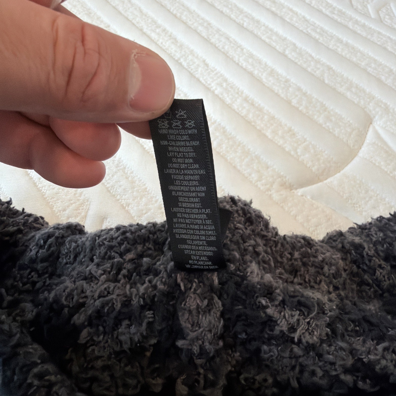 Skims Polyester Sweatpants Small/Medium  Gray Bla… - image 4