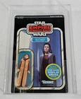 A-946 MINT ON CARD AFA 80 VINTAGE 80'S KENNER STAR WARS ESB 48 BACK BESPIN LEIA
