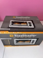 Toastmaster 4-Slice 10 Liter Toaster Oven 1000W Temp Control TM-104TR Stainless