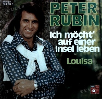 Peter Rubin - Ich Möcht' Auf Einer Insel Leben 7in 1975 (VG+/VG+) '*