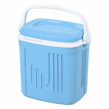 EDA Iceberg Kühlbox Blau-Weiß 20 Liter Campingausrüstung Box Getränkebox332