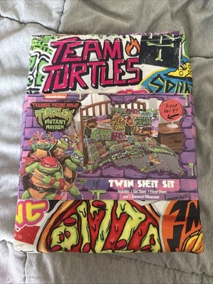 Teenage Mutant Ninja Turtles Twin Sheet Set Mutant Mayhem | eBay