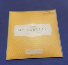 Close To My Heart C1453 Summer Breeze My Acrlix stamp set Used Excellent