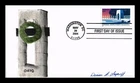 US COVER NATIONAL WORLD WAR II MEMORIAL FDC HAND DRAWN HAND COLORED CACHET