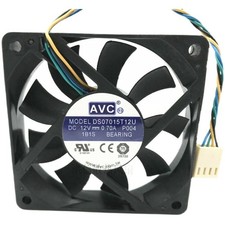 1PC AVC 7015 DS07015T12U 12V 0.7A 4-wire temperature control PWM cooling fan *l