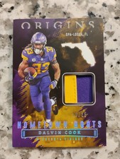 2022 Panini Origins - Hometown Roots Dalvin Cook #HR-DCO /25(MEM)