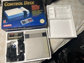 NES Control Deck - Nintendo Entertainment System / NES Boxed Console - PAL