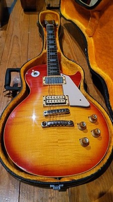 Greco vintage EG series Les Paul type Sunburst Electric Guitar Used From Japan