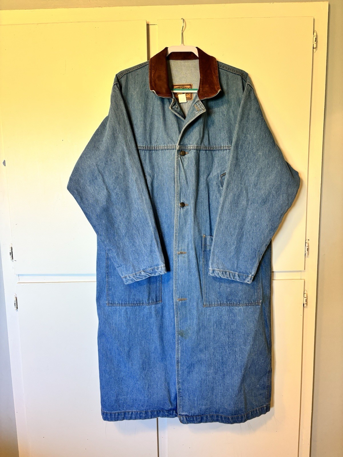Essentials International Choice Denim Trench Chor… - image 1