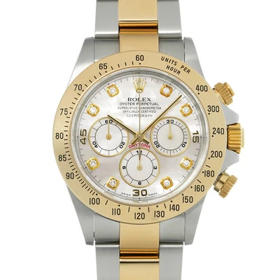Reloj usado Rolex Cosmograph Daytona 16523NG blanco para hombre #31024 - Imagen 1 de 4