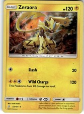 Zeraora Holo Rare SM - Team Up 52/181 LP