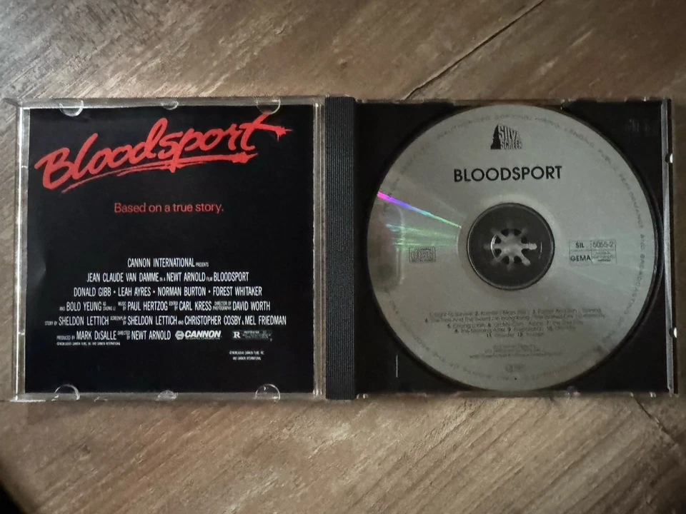 Bloodsport (Original Motion Picture Soundtrack) CD 1990 - FILMCD - SIL 5055-2 CI - Bild 2 von 3