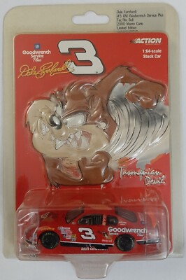 ACTION, LIMITED EDITION RED #3 DALE EARNHARDT TAZ/NO BULL 2000 MONTE CARLO 1:64