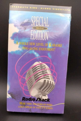 Radio Shack VHS Special Edition Karaoke Sealed New