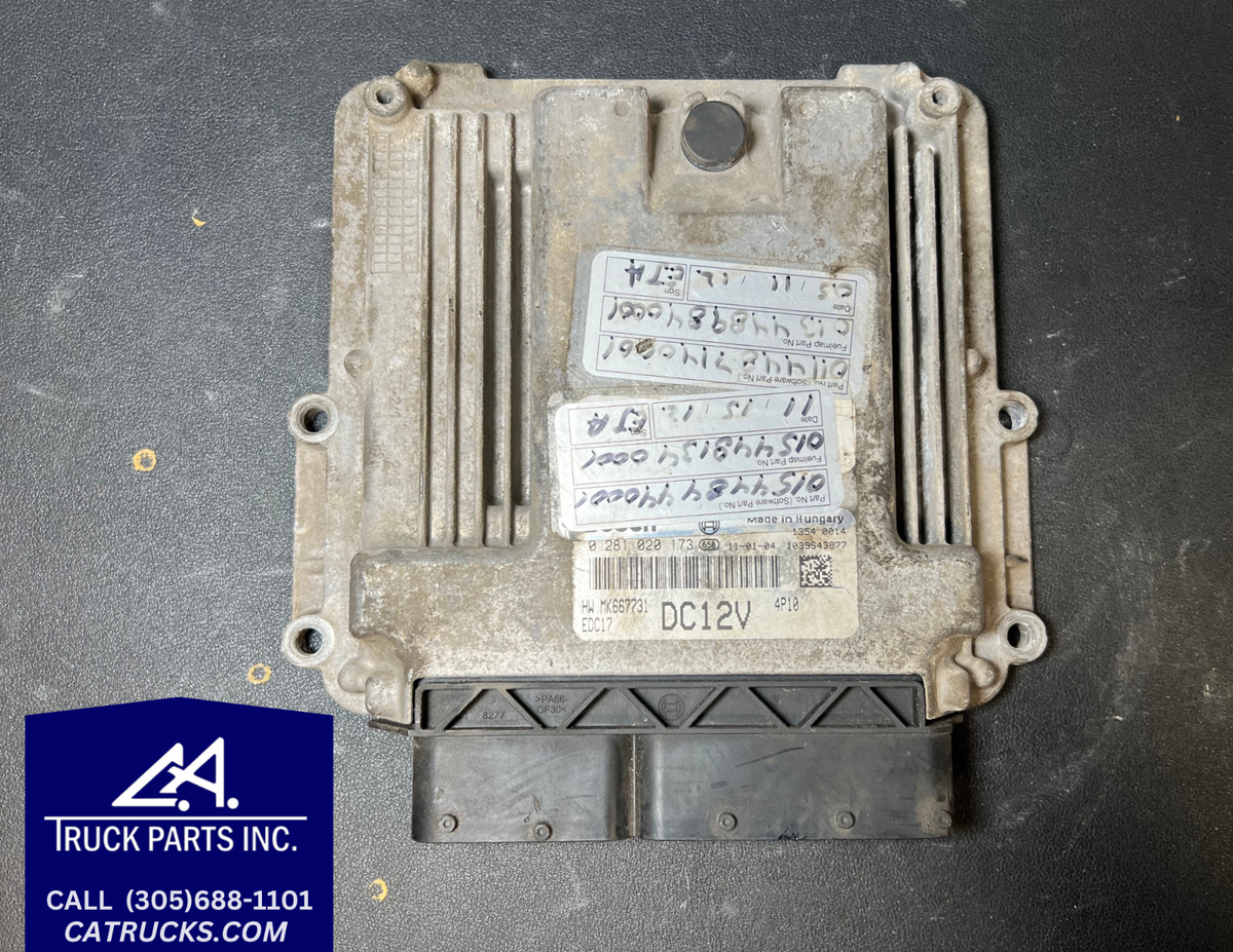 2004 Mitsubishi Fuso 4P10T5 ECM Part # MK667731, Bosch Part # 0