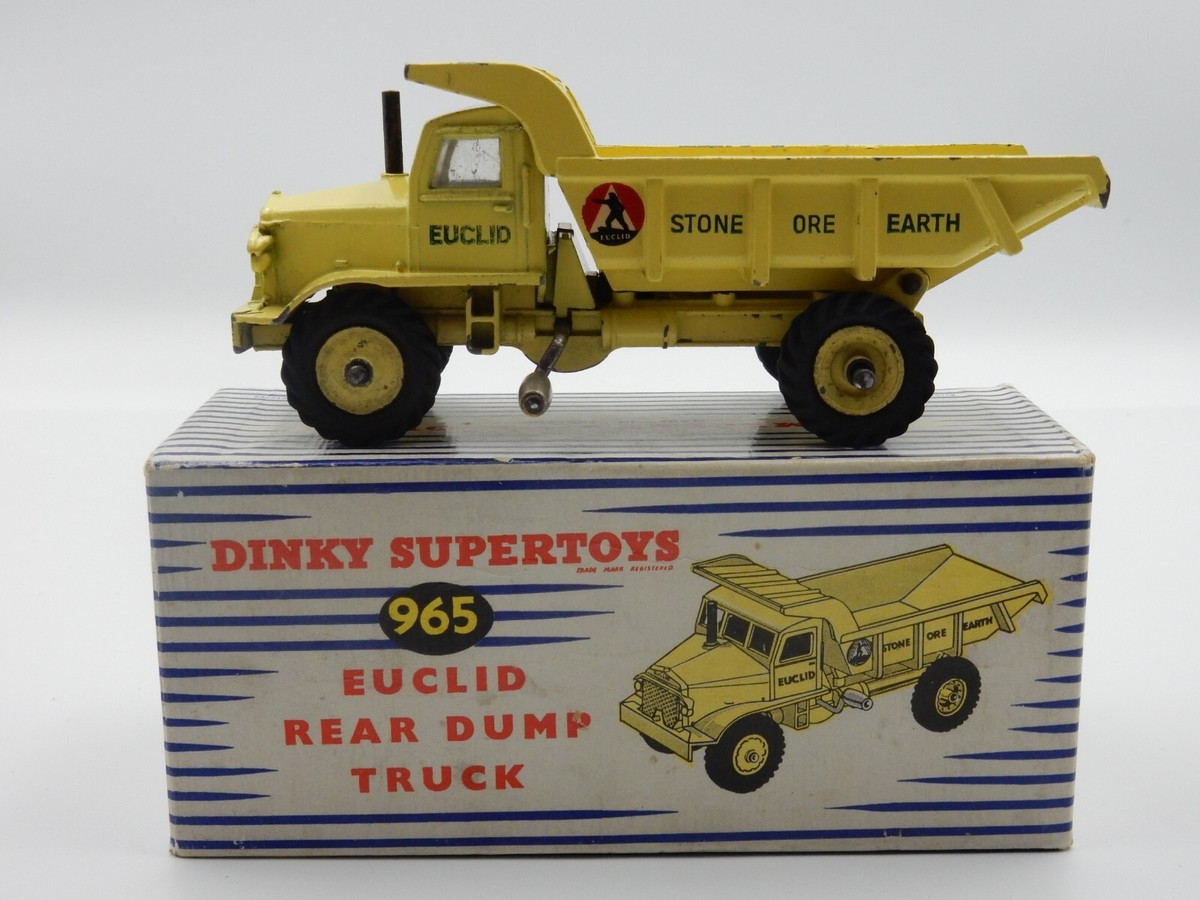 Dinky Euclid Dump Dinky 965 Vintage Dinky Supertoys 965 Euclid