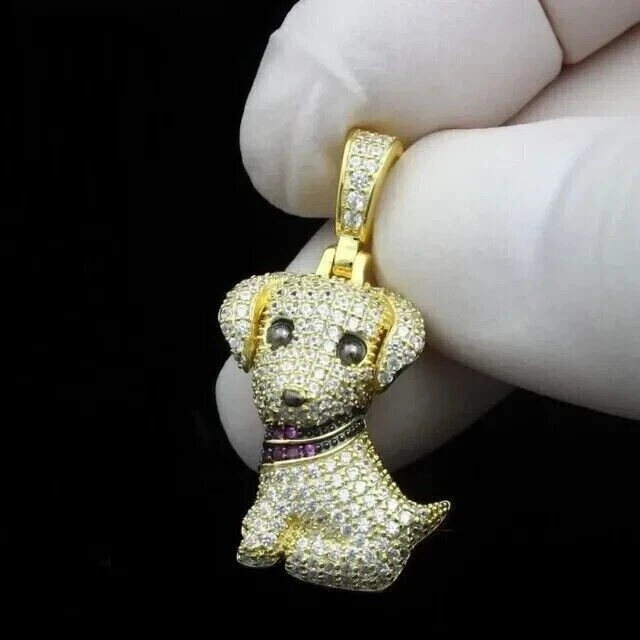 Diamond pitbull best sale pendant