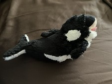 2010 Ty Beanie Baby Seaworld Exclusive Fin the Orca (no tag)