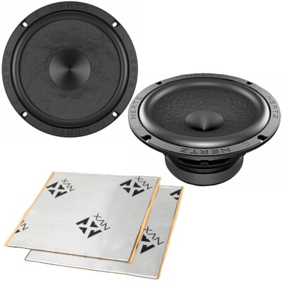 Hertz SV 200L 500W RMS 8'' SPL Component Woofers w/ Sound Damping