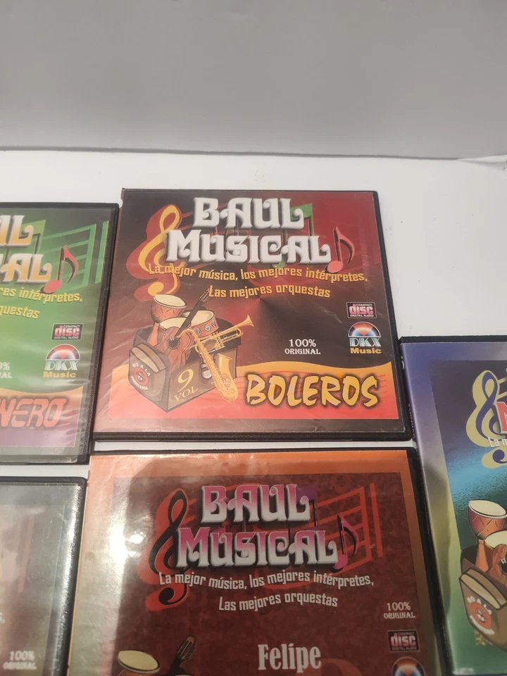 El Baul musical lot of 7 rare spanish cd's popular chantinero boleros dj dkx - Image 4 of 4