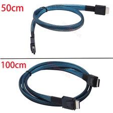PCIE Oculink SFF 8611 4I To MINI SAS SFF-8611 4I Server Cable Data Transfer Line