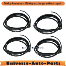 For Honda Civic 2006-2011 Door Weatherstrip 4pc Sllence Opening Gasket On Door For Honda Civic 2006-2011 Door Weatherstrip 4pc Sllence Opening Gasket On Door